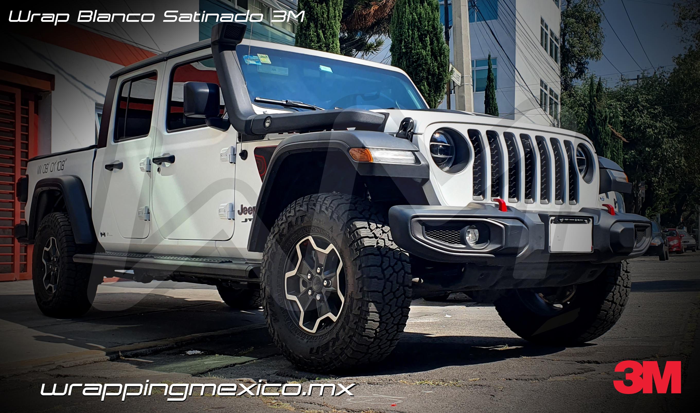 Jeep Wrangler Full Wrap Satin